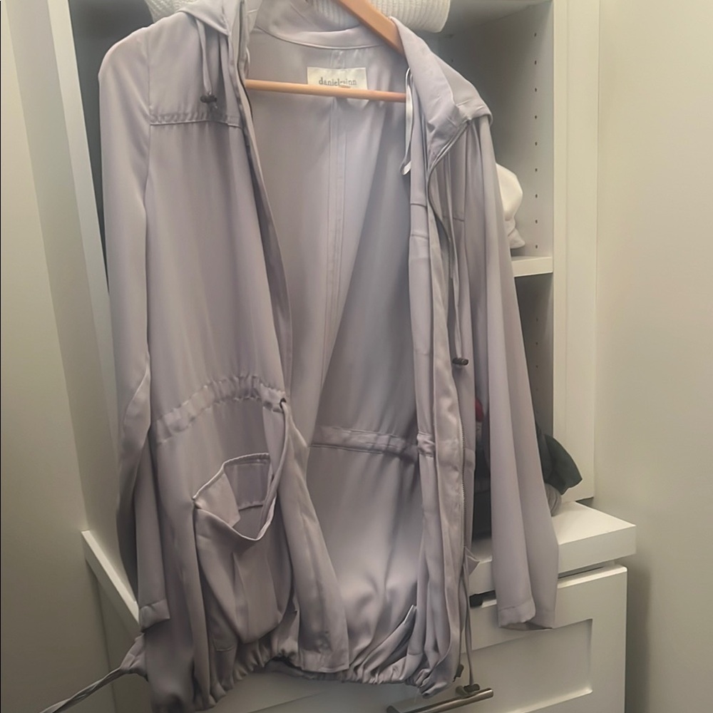 Light spring grey jacket size small
